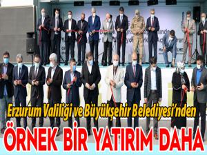 Erzurum Valiliği ve Büyükşehir Belediyesinden örnek yatırım