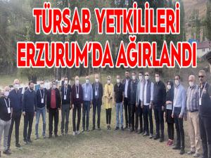 TÜRSAB yetkilileri Erzurumda ağırlandı