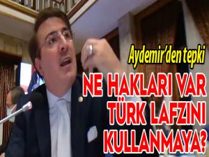 Aydemirden TTBye sert tepki
