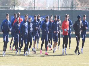 BB Erzurumsporda Türkiye Kupası mesaisi devam etti