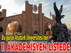 Bu gurur Atatürk Üniversitesinin