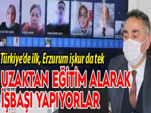 Türkiyede ilk, Erzurum işkur da tek