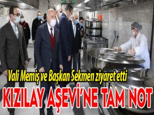 Kızılay Aşevine tam not