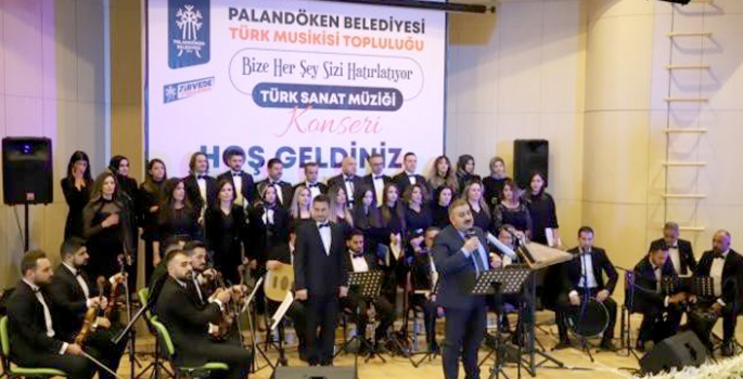 Erzurum'da "Bize her şey sizi hatırlatıyor" konseri