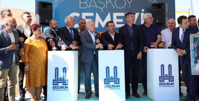 Hınıs Başköy Cemevi’nin temeli atıldı
