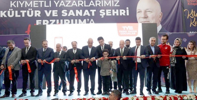 Doğu Anadolu Kitap Fuarı açıldı