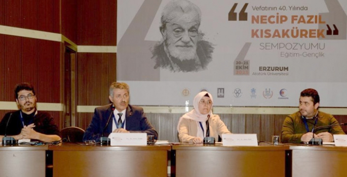 Necip Fazıl Kısakürek sempozyumu sona erdi