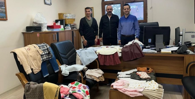 Bayramlıkları şehit abilerinden geldi