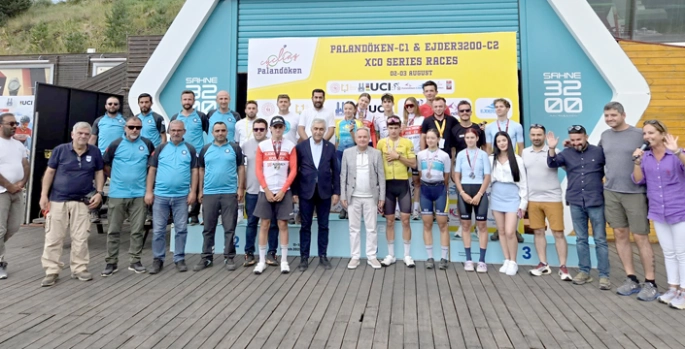 Palandöken MTB Cup’ta madalyalar dağıtıldı