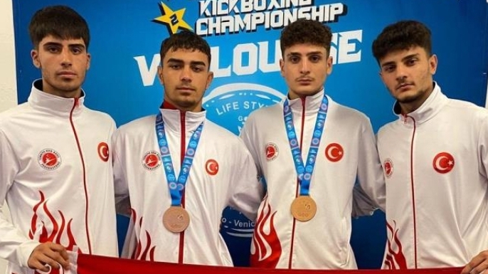 İtalya’dan madalya ile dönüyorlar