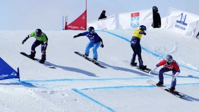 2026 Snowboard Dünya Kupası yeniden Erzurum’da