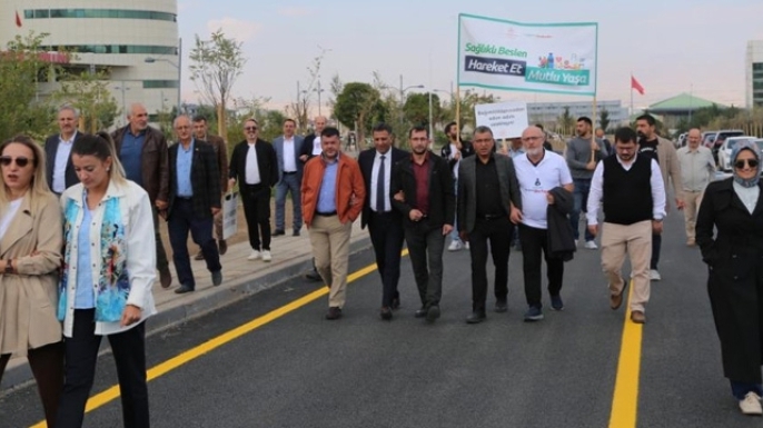 Erzurum sağlığa yürüdü!