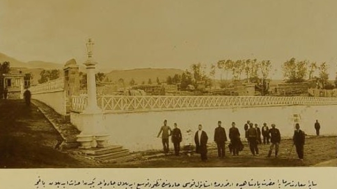 Erzurum'un tarihi caddesi Yıldız Arşivleri'nden gün yüzüne çıktı