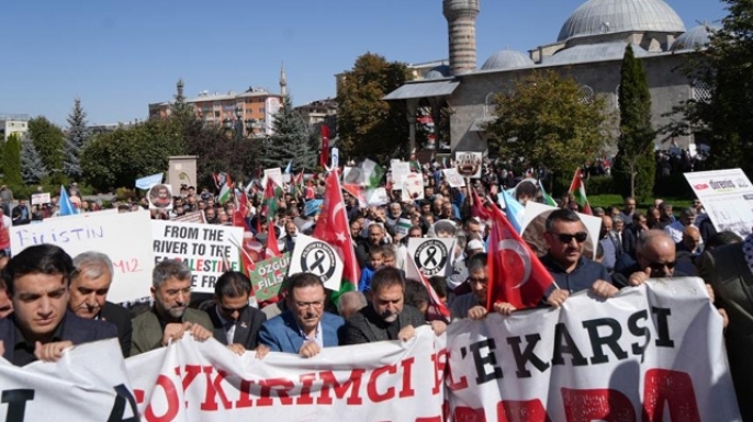 Gazze için sessiz çığlık