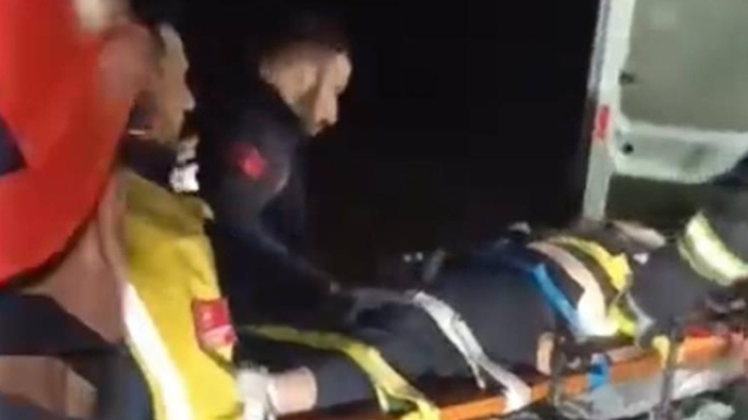 Otomobil şarampole uçtu: 1 yaralı