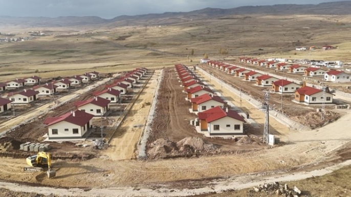 Yavi TOKİ konutlarında sona gelindi