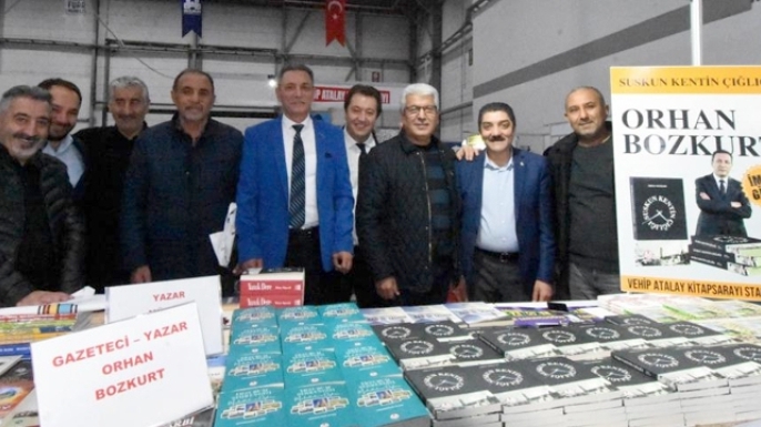 Bozkurt, "Suskun Kentin Çığlığı" ile okurlarıyla buluştu