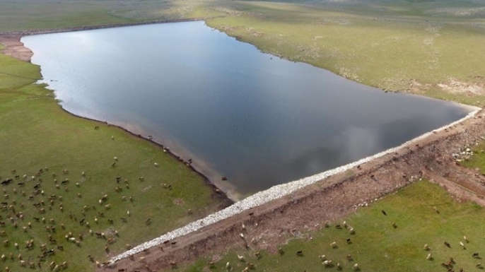 Gölet yapımında Türkiye’ye örnek olan şehir: Erzurum