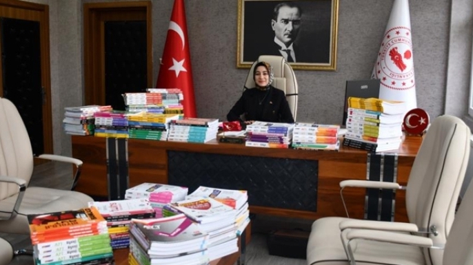 Olurlu öğrencilere kitap desteği