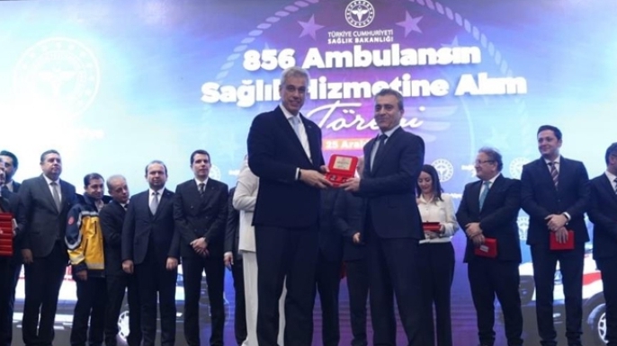 Erzurum’a yeni ambulanslar
