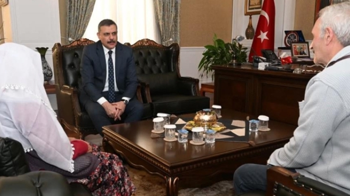 Umre ziyareti sonrası Vali Çiftçi’ye ziyaret