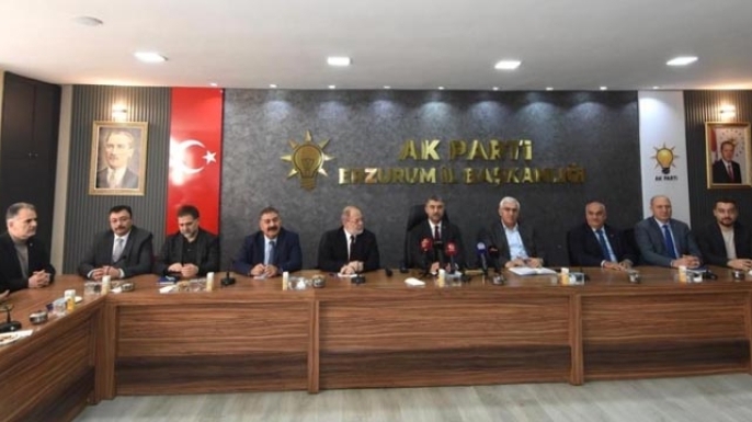 AK Parti Erzurum üye artışında bölge birincisi