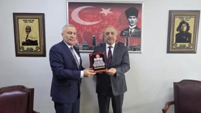 TSK Vakfı Erzurum Bölge Temsilciliğinden ER-VAK’a ziyaret