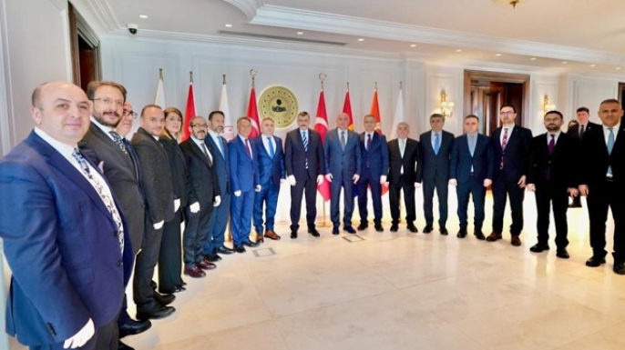 ETSO heyetinden Bakan Mustafa Çiftçi'ye ziyaret