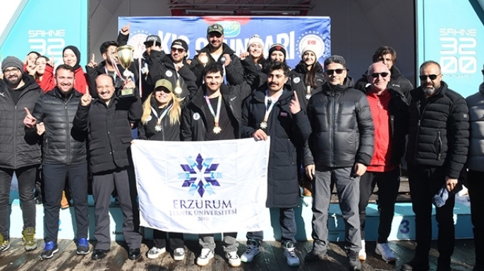 ETÜ Snowboard Türkiye şampiyonu oldu