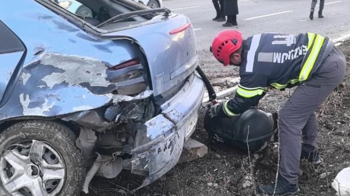 LPG tankı fırladı, itfaiye alarma geçti