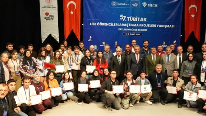TÜBİTAK bölge finaline Erzurum damgası