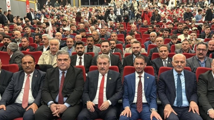 BBP Genel Başkanı Destici, Erzurum’da