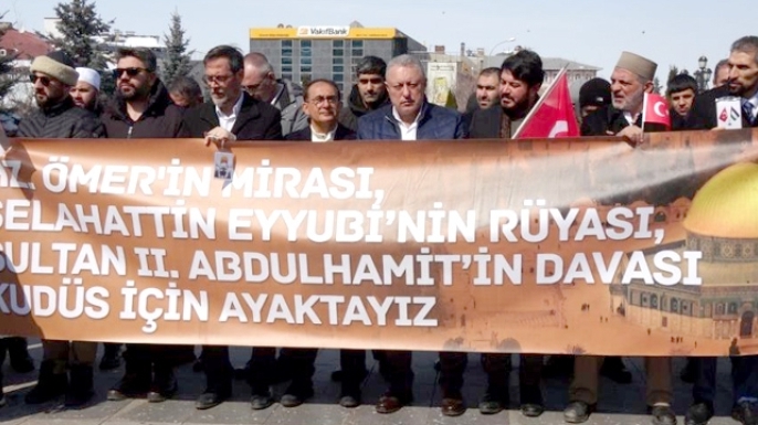 Erzurum Kudüs için tek ses