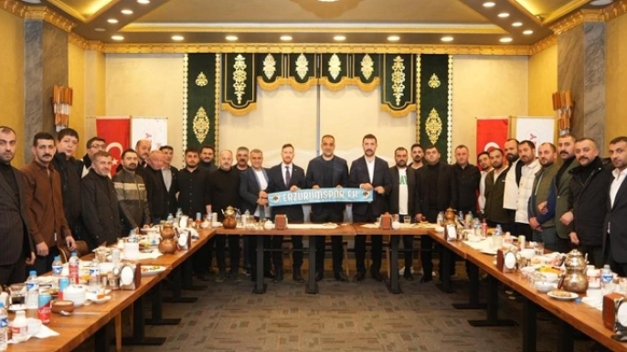 Erzurumspor için tek yürek iftar buluşması