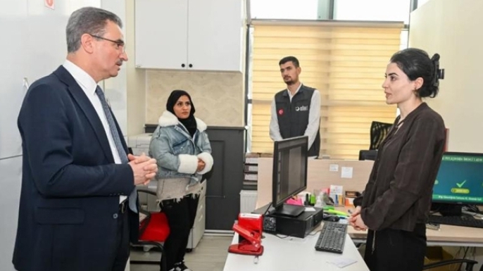 İl Göç İdaresi’nden Vali Baruş’a brifing