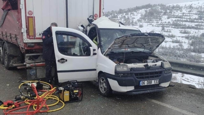 Aşkale yolunda facia
