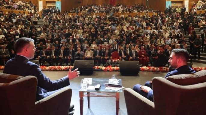 Çiftçi; Gözlerinizdeki azim umutlarımızı büyütüyor