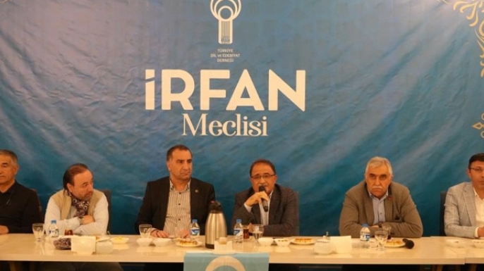 İrfan Meclisinde Doğu Türkistan konuşuldu