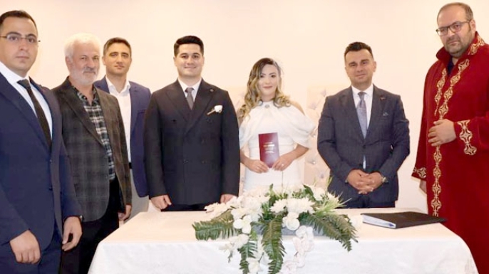 Milli Aile Haftası’nda nikâh kıydılar