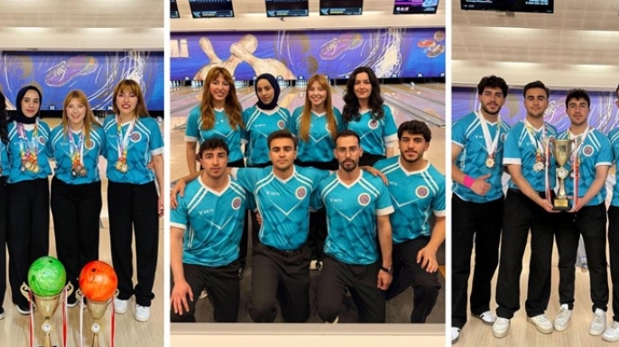 Bowling şampiyonasında 11 madalyalı gurur