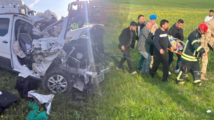 Kontrolden çıkan araç takla attı: 3 can gitti