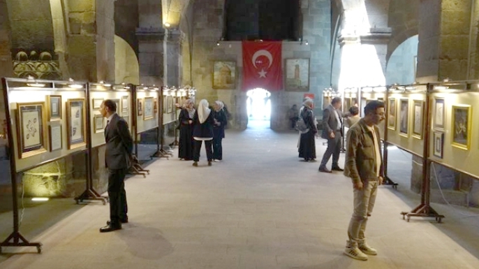 Tarihi medresede sanat rüzgarı