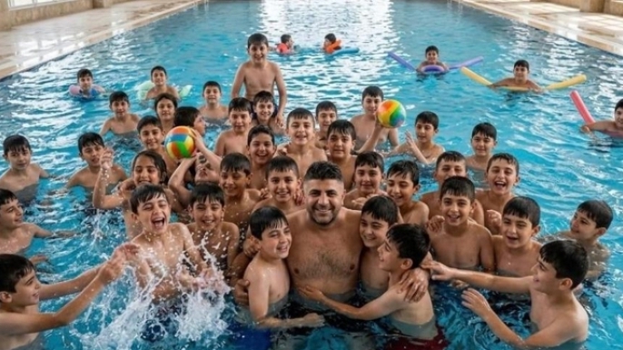 Çocuklara yaz sürprizi