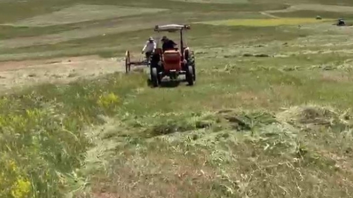 Doğu’da kışlık yem hazırlığı hız kazandı