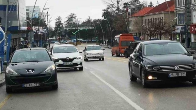 Erzurum’da araç sayısı 157 bini aştı!
