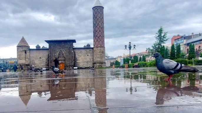 Erzurum için ‘sarı’ kodlu uyarı