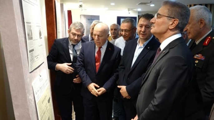 Erzurum Kongresi'nin 107'nci yılında yerel basın sergisi açıldı