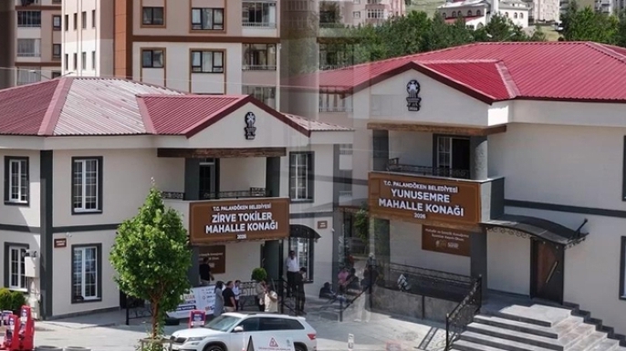 Palandöken’e iki yeni mahalle konağı