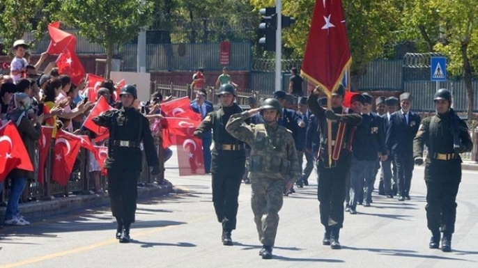 30 Ağustos provasına trafik düzenlemesi