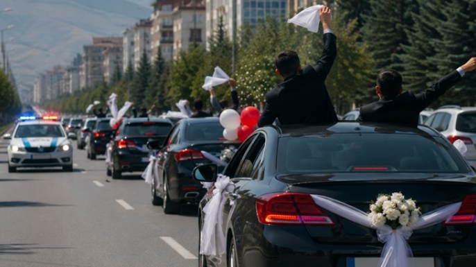 Emniyet’ten düğün konvoyu uyarısı!